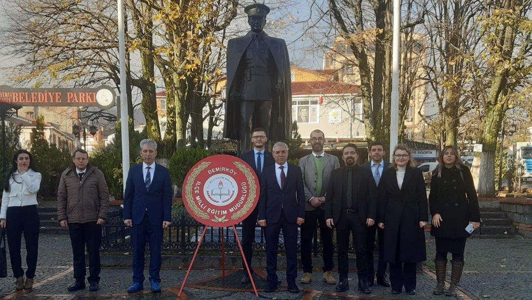 Demirköy İlçe Milli Eğitim Müdürlüğü 24 Kasım Öğretmenler Günü Kutlaması . 